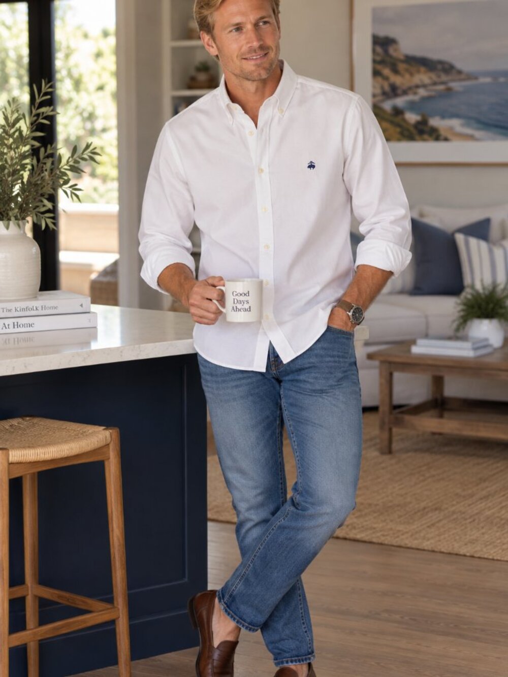 Weekend Classic! Brooks Brothers 346 Friday Oxford Shirt